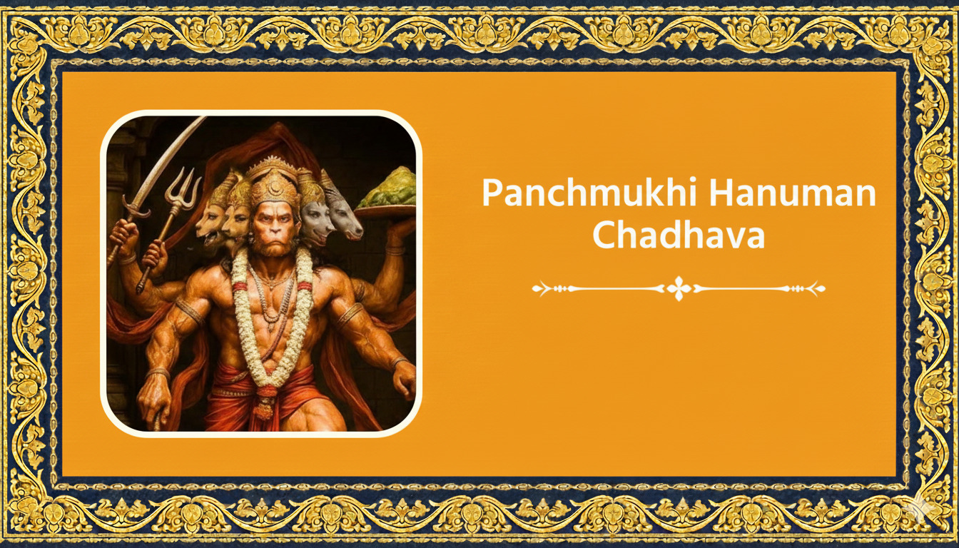 Panchmukhi Hanuman Chadhava